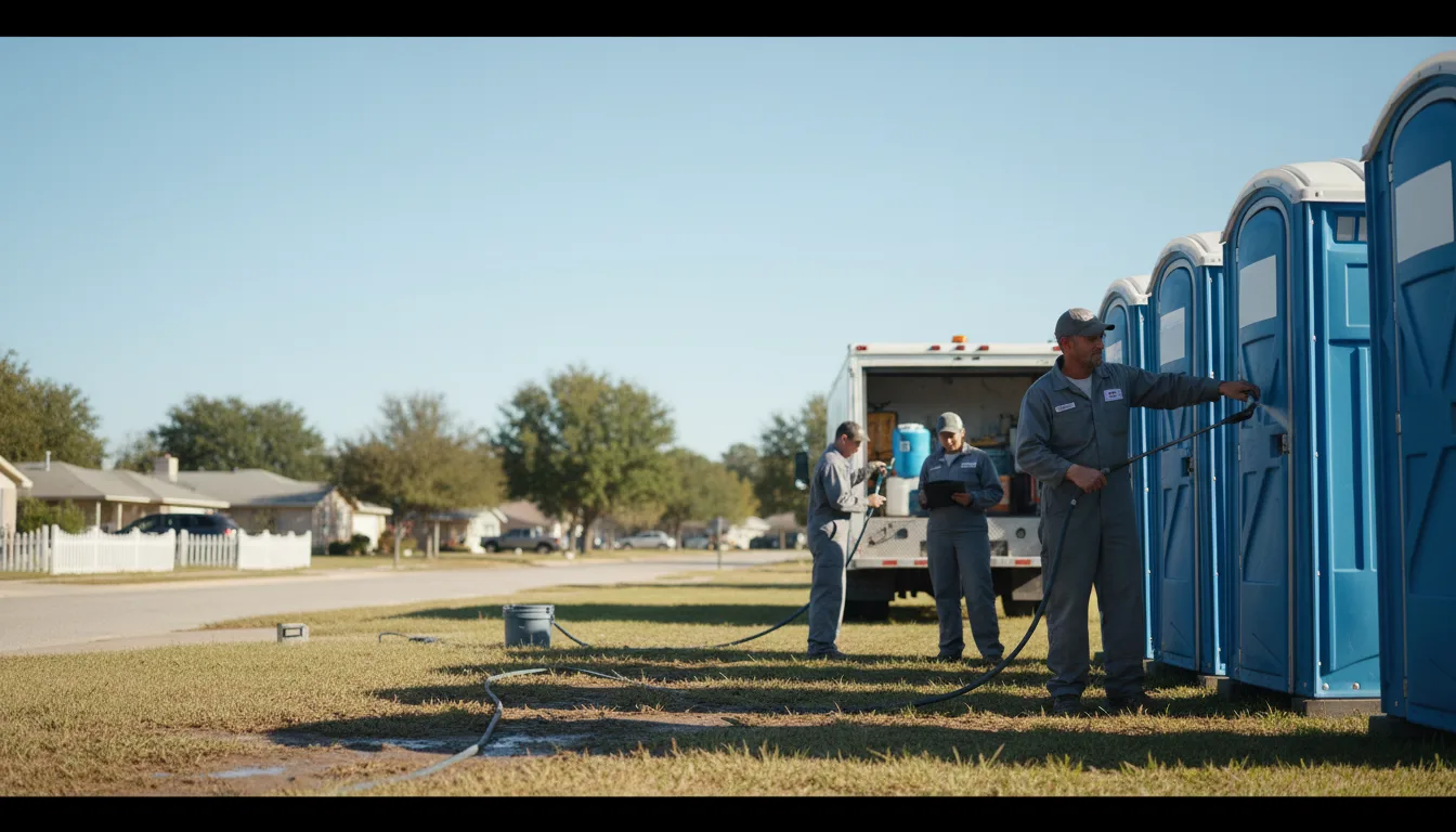 Long-Term Portable Toilet Rental in Pittsville, WI near me